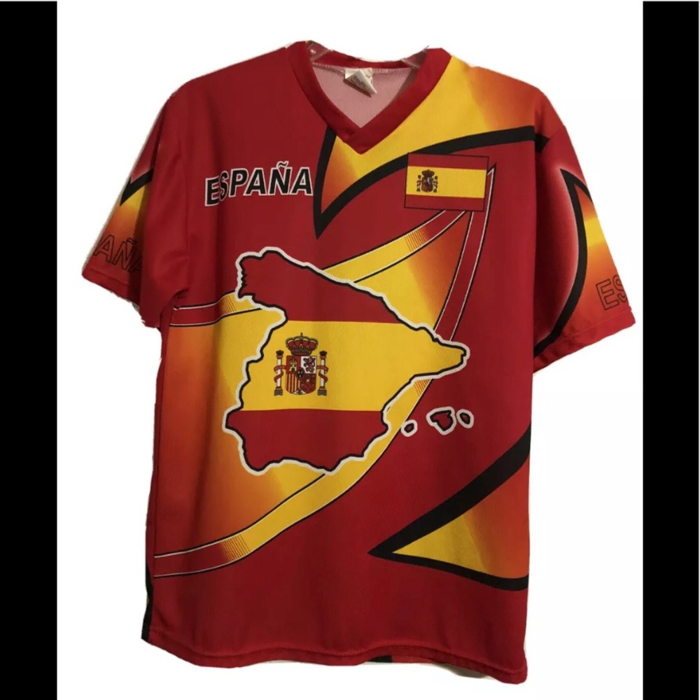 Rook Union Sport Mens S Espana Football Jersey (B)